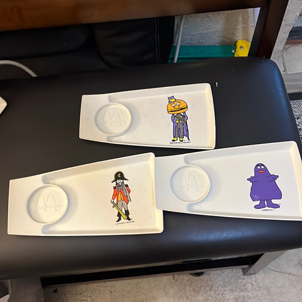 McDonalds plates